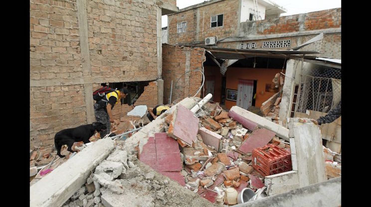 Terremoto Ecuador
